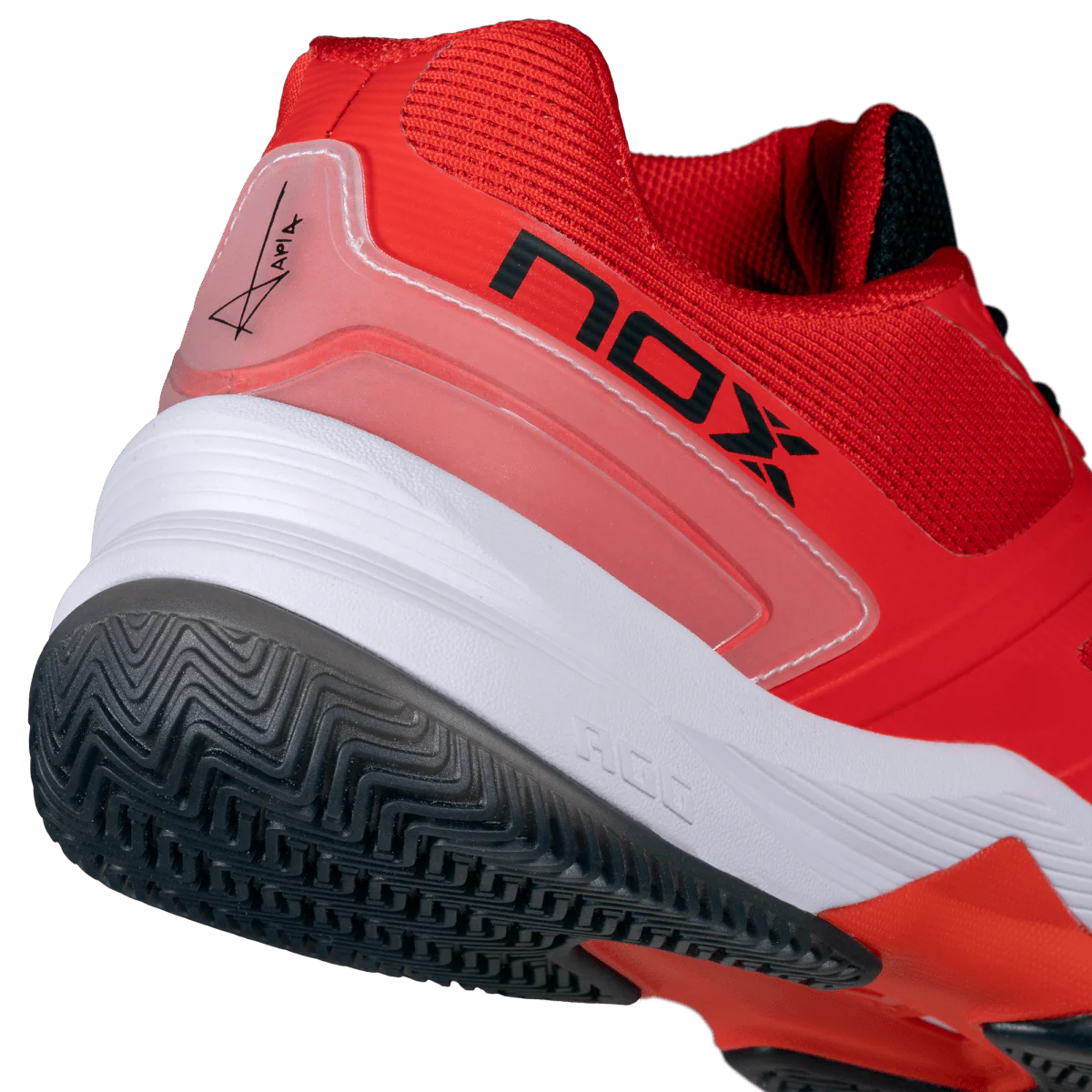 Zapatillas de Pádel AT10 PRO Rojo - Image 3