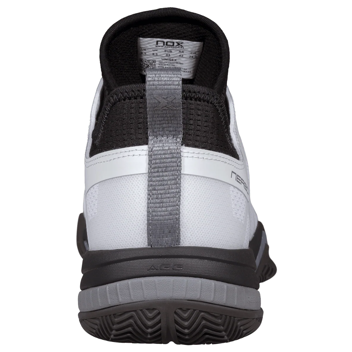 Zapatillas de Pádel NERBO White/Raven - Image 5