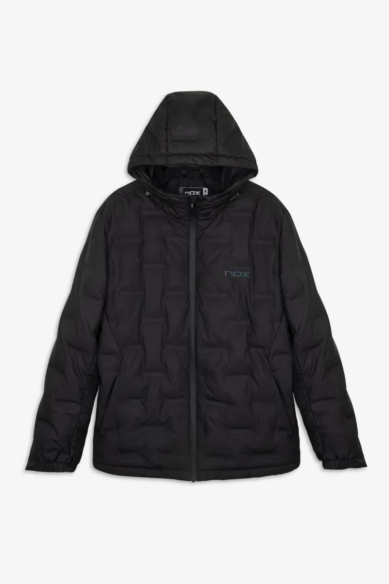 Chaqueta acolchada TEAM negro para hombre - Image 3
