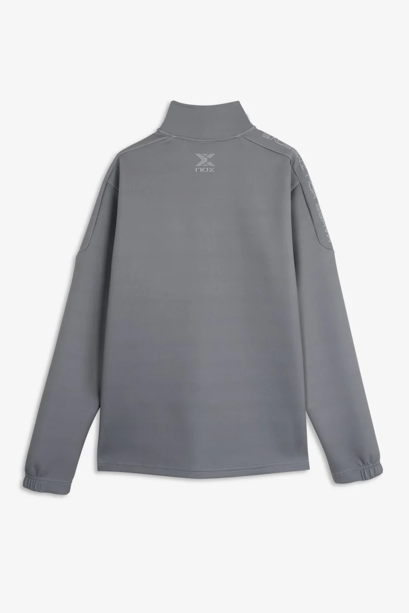 Chaqueta Deportiva hombre TEAM gris luna - Image 5