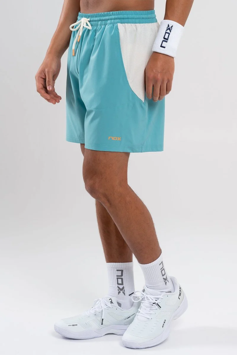 Pantalón corto deportivo hombre PRO turquesa - Image 12