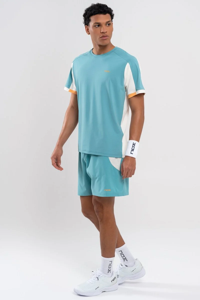 Pantalón corto deportivo hombre PRO turquesa - Image 6